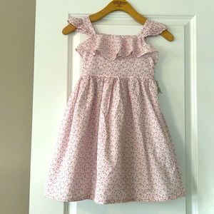 Edgehill Collection Pink Floral Kids Casual Dress